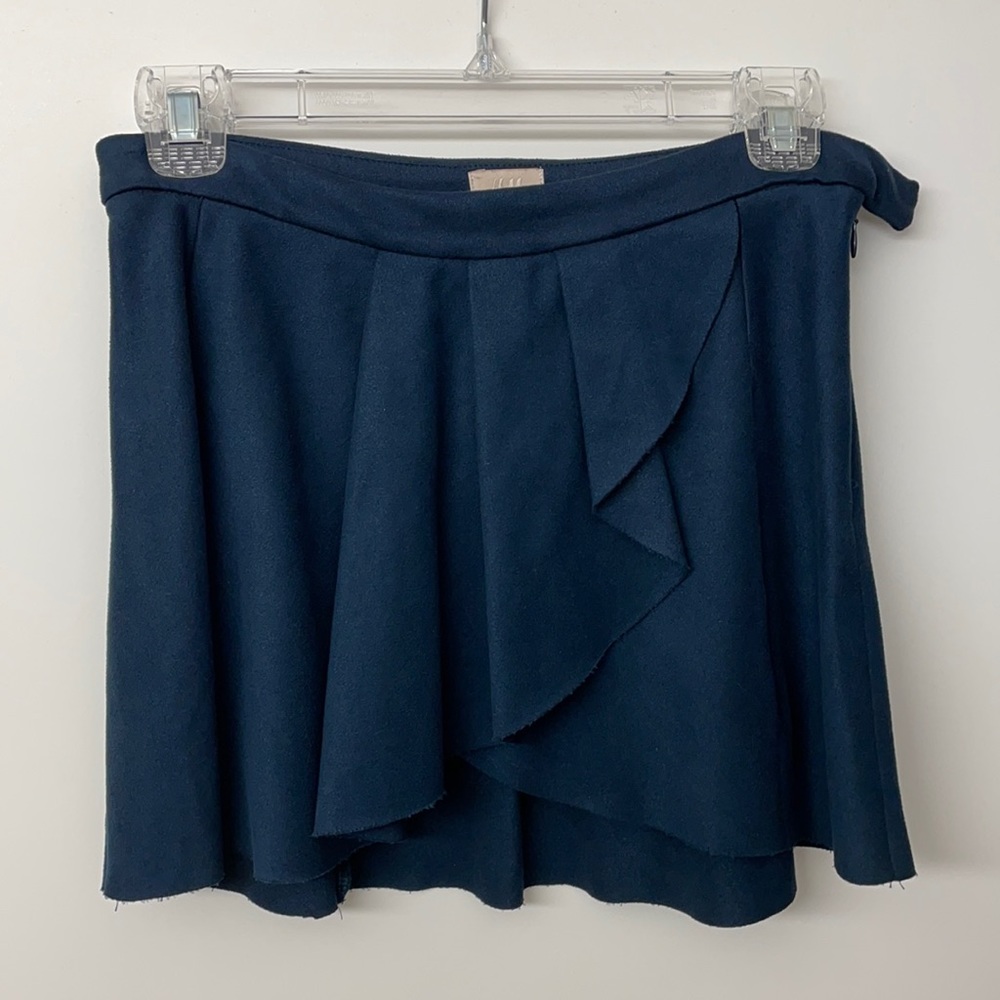 H&M Navy Blue Skirt Size 2